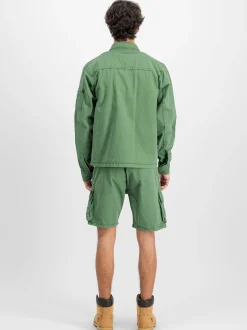 Alpha Industries Herren Overshirt in grau