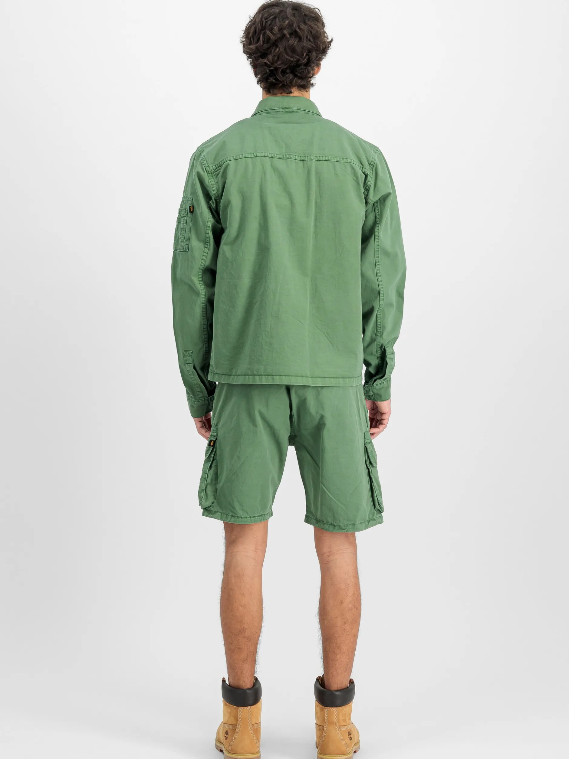 Alpha Industries Herren Overshirt in grau