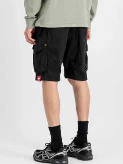Alpha Industries Herren Shorts in schwarz