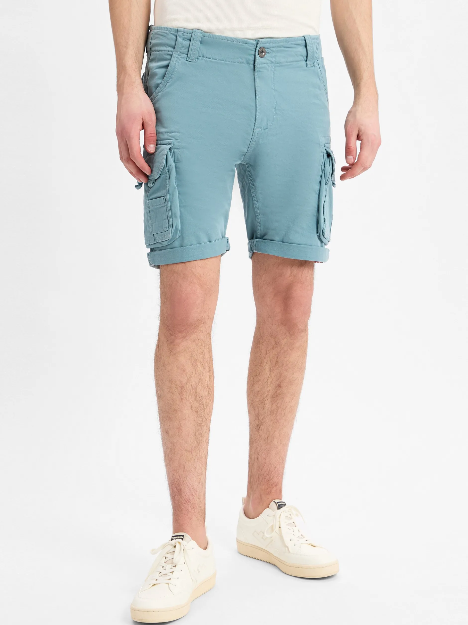 Alpha Industries Herren Shorts - Crew Short in petrol