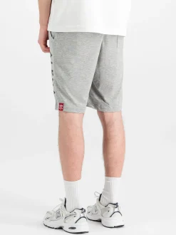 Alpha Industries Herren Sweatshorts in grau