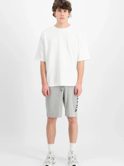 Alpha Industries Herren Sweatshorts in grau