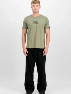 Alpha Industries Herren T-Shirt in oliv