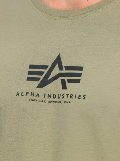 Alpha Industries Herren T-Shirt in oliv