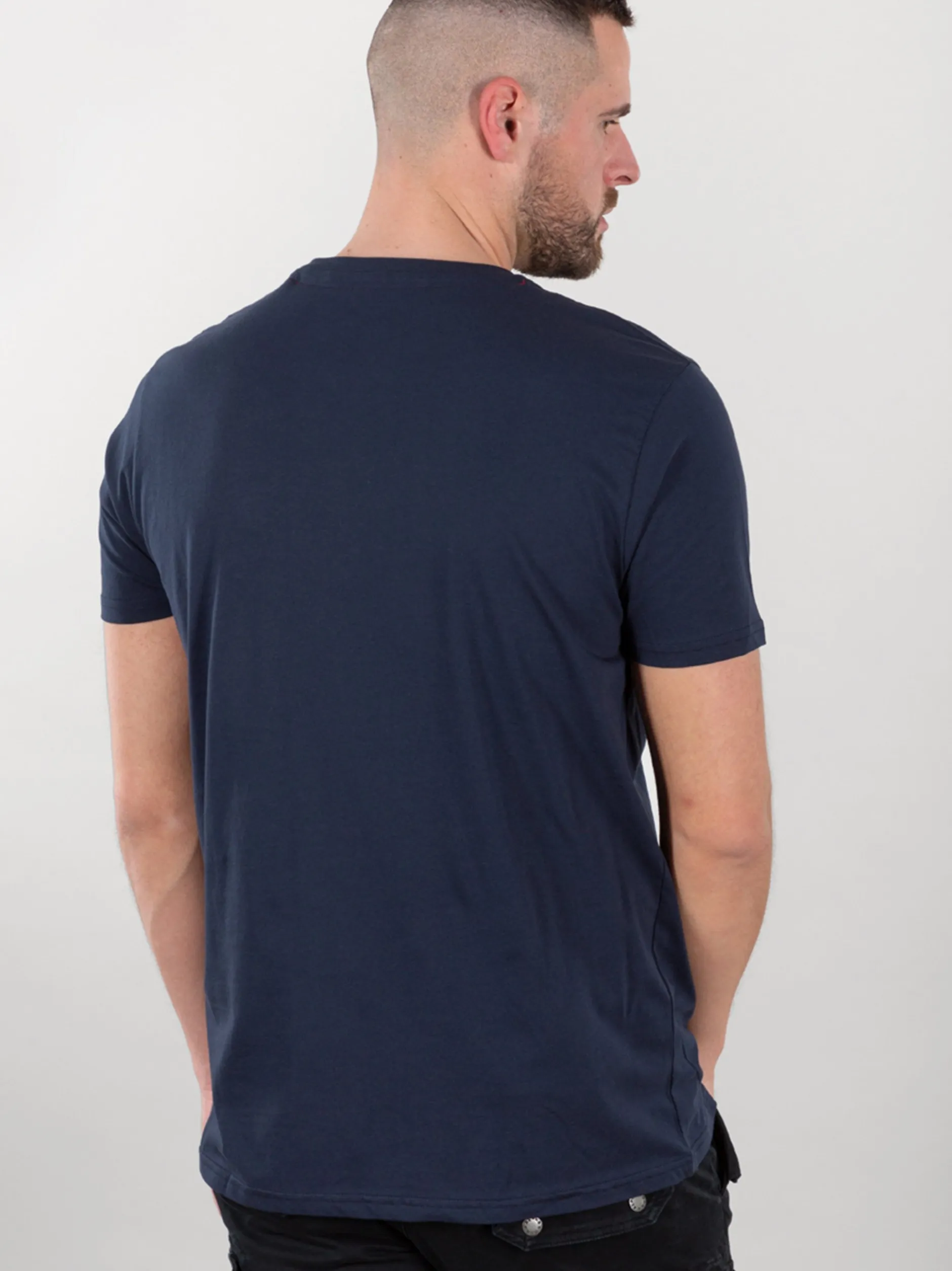 Alpha Industries Herren T-Shirt in marine