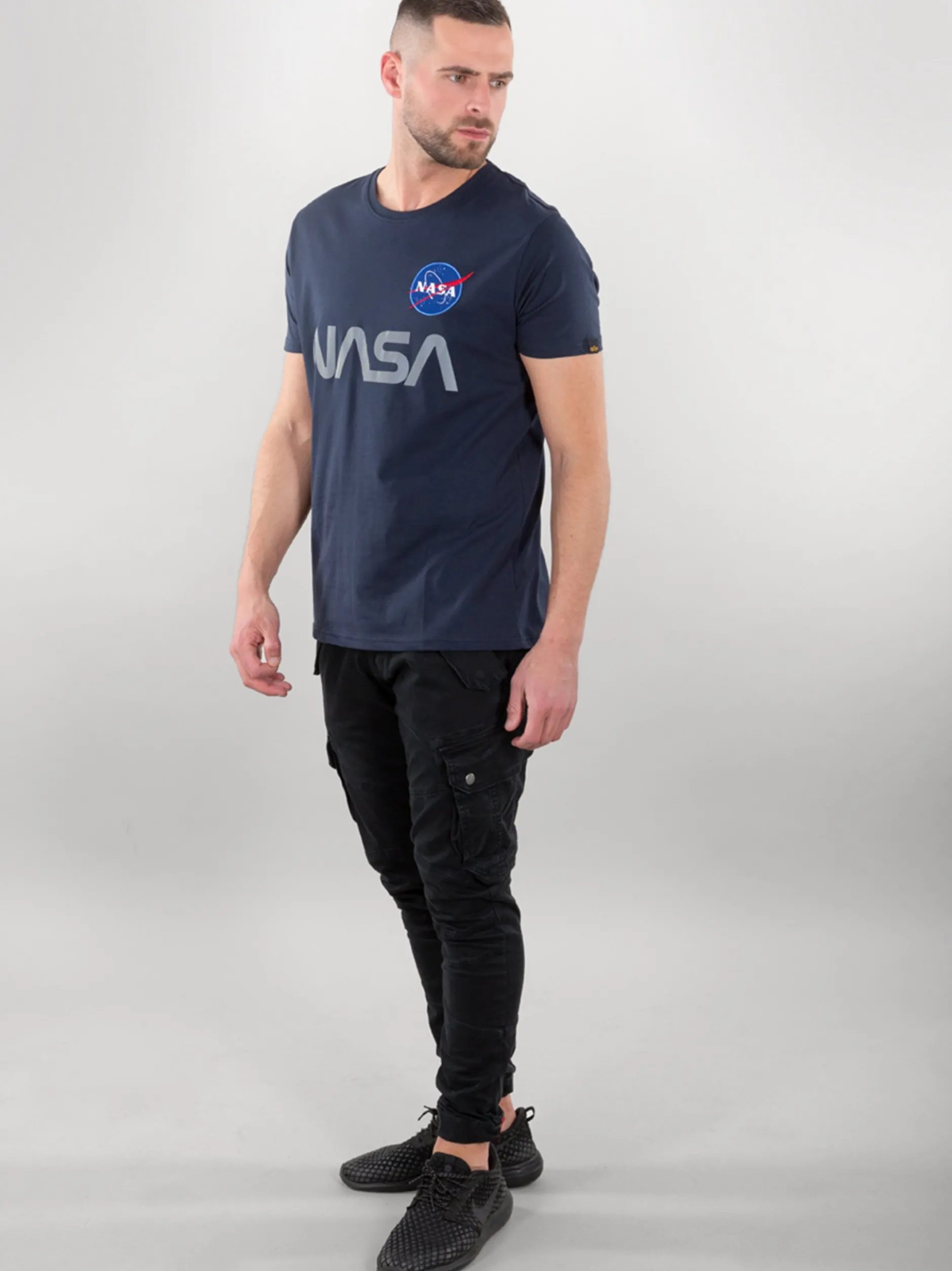 Alpha Industries Herren T-Shirt in marine