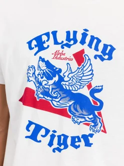 Alpha Industries Herren T-Shirt in weiß