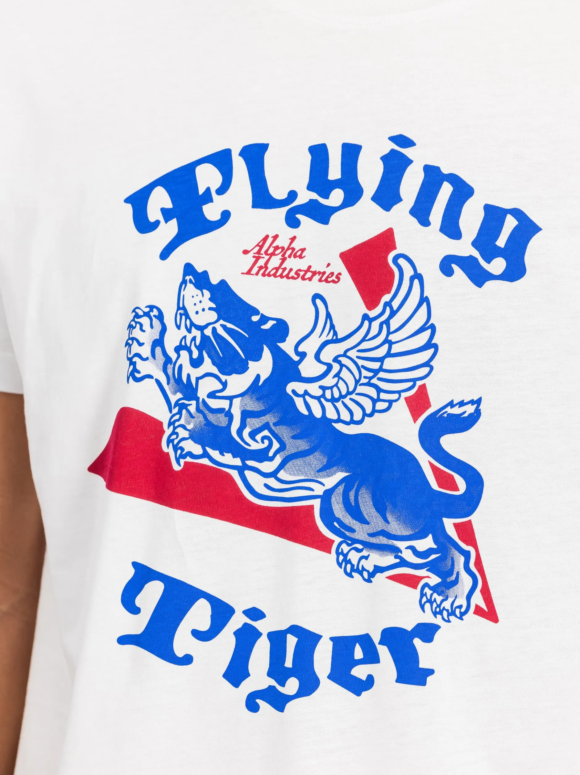 Alpha Industries Herren T-Shirt in weiß