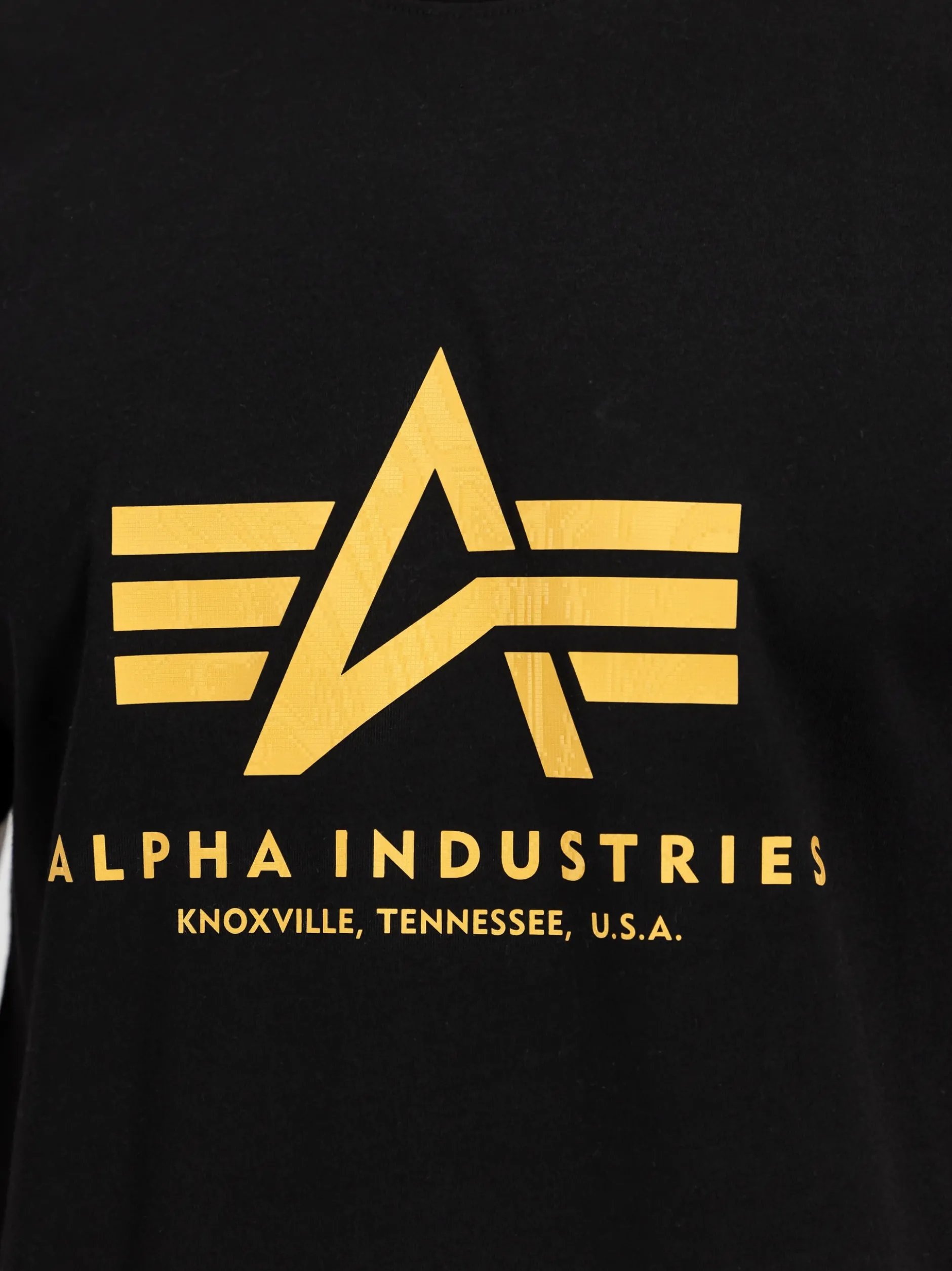 Alpha Industries Herren T-Shirt in schwarz