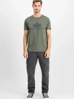Alpha Industries Herren T-Shirt in grau