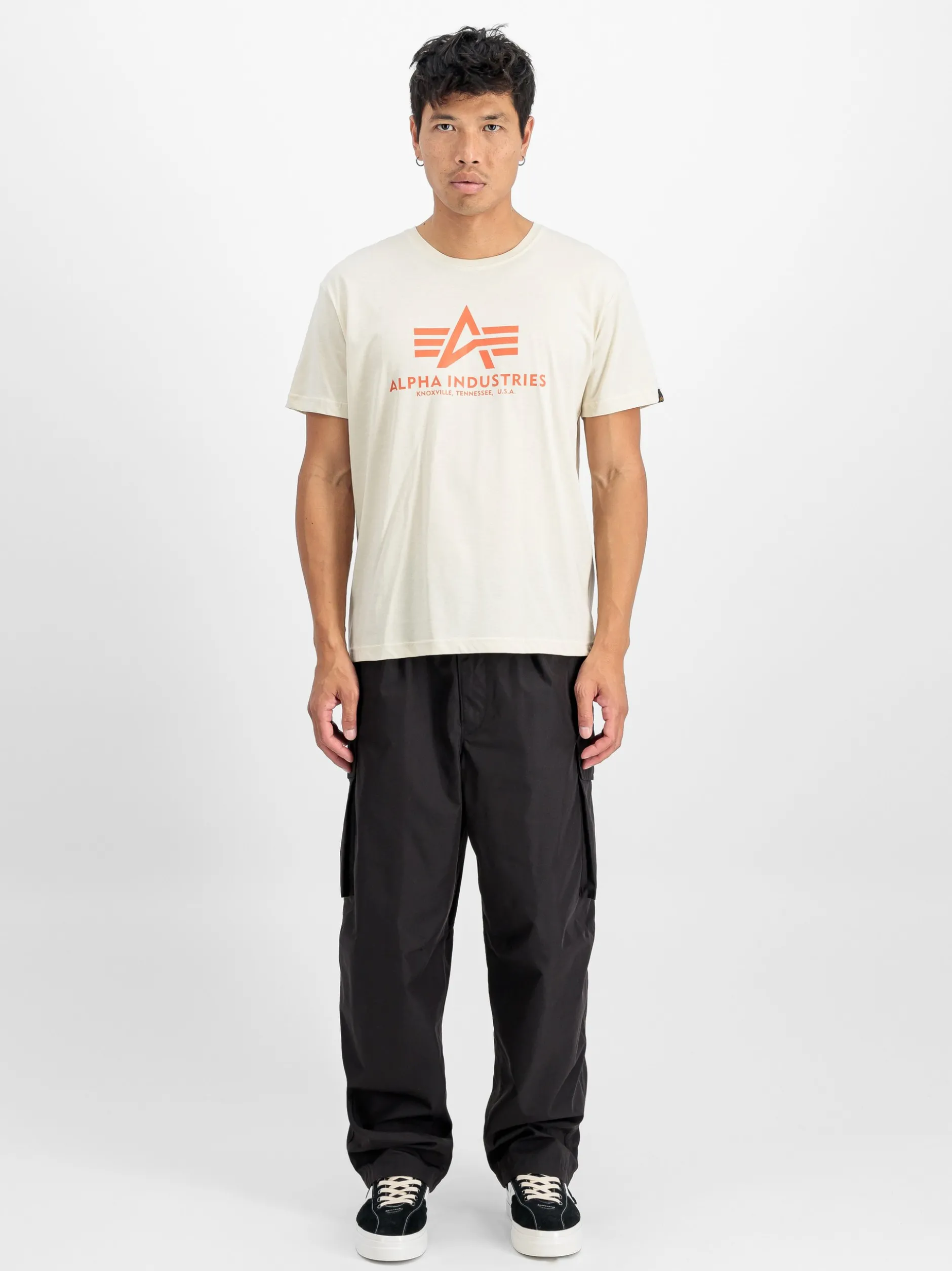 Alpha Industries Herren T-Shirt in weiß