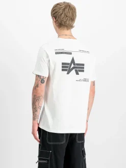 Alpha Industries Herren T-Shirt in weiß