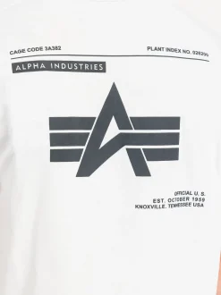 Alpha Industries Herren T-Shirt in weiß