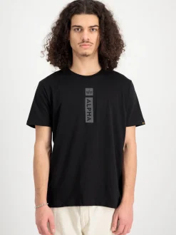 Alpha Industries Herren T-Shirt in schwarz