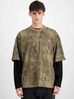 Alpha Industries Herren T-Shirt in mehrfarbig