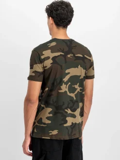 Alpha Industries Herren T-Shirt in mehrfarbig