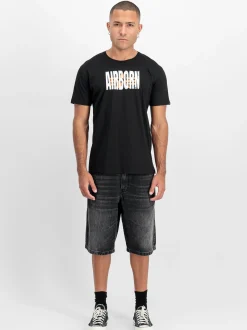 Alpha Industries Herren T-Shirt in schwarz