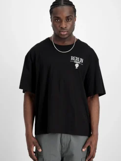 Alpha Industries Herren T-Shirt in schwarz
