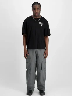 Alpha Industries Herren T-Shirt in schwarz
