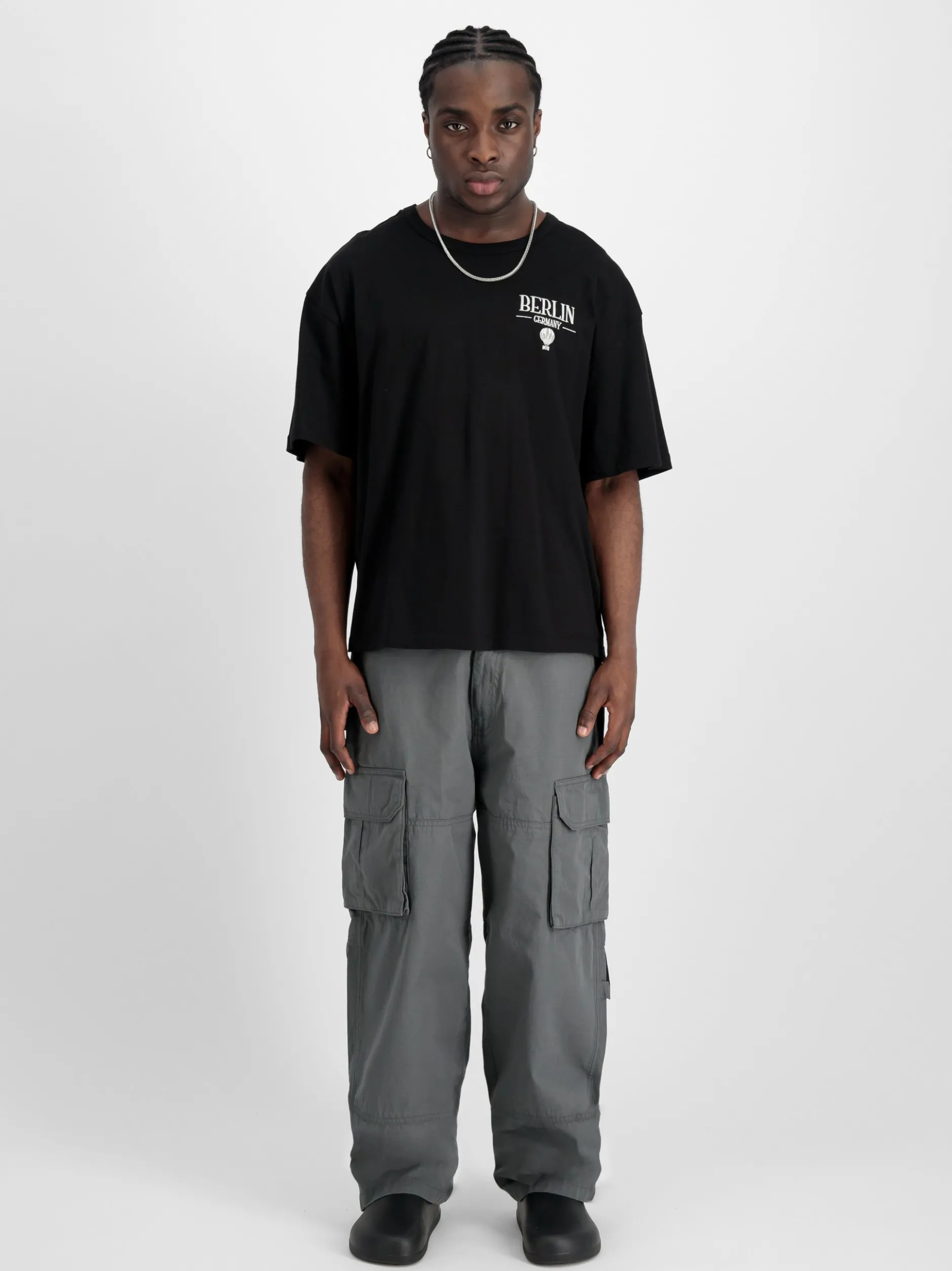 Alpha Industries Herren T-Shirt in schwarz