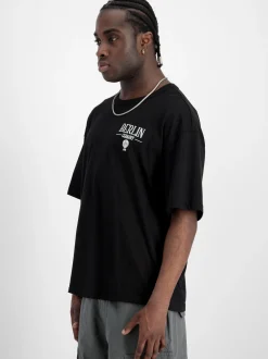 Alpha Industries Herren T-Shirt in schwarz