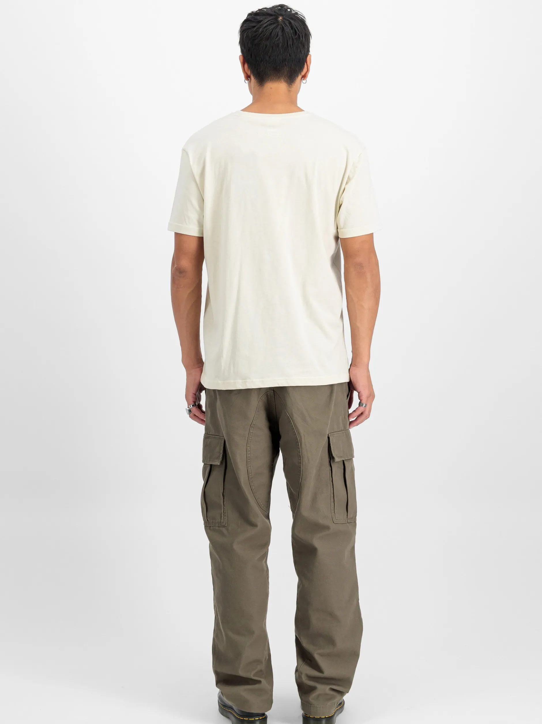 Alpha Industries Herren T-Shirt in weiß