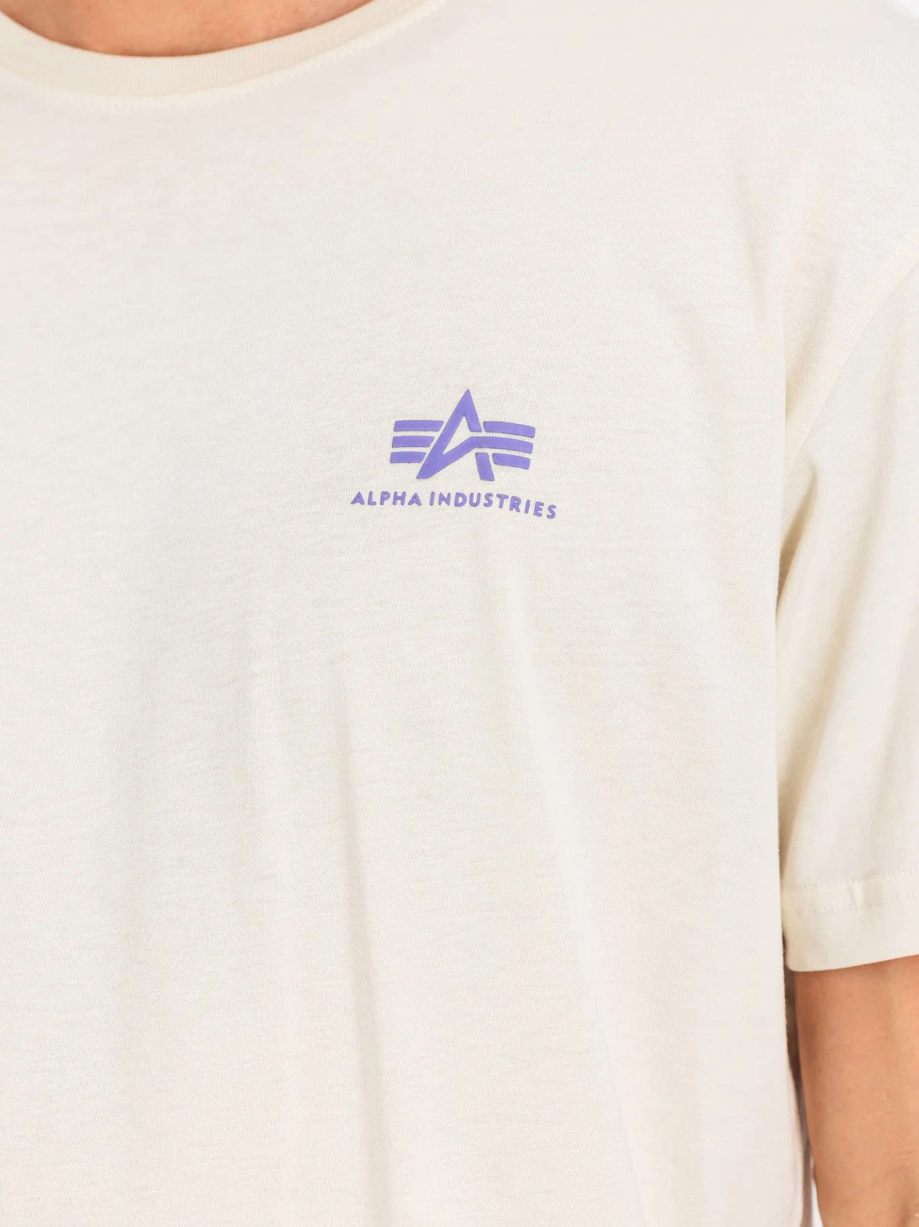 Alpha Industries Herren T-Shirt in weiß