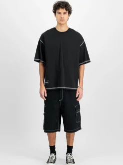 Alpha Industries Herren T-Shirt in schwarz