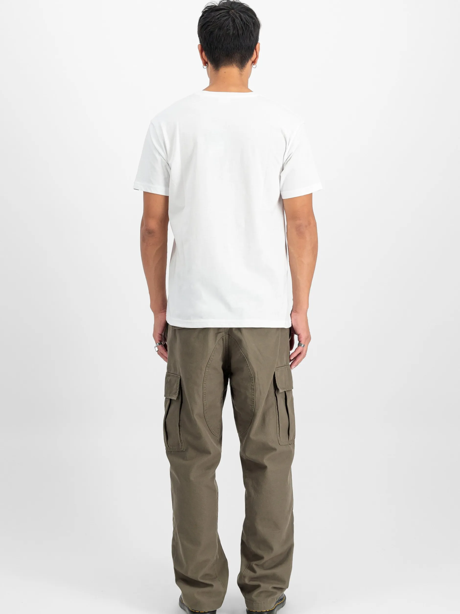 Alpha Industries Herren T-Shirt in weiß