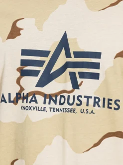 Alpha Industries Herren T-Shirt in khaki