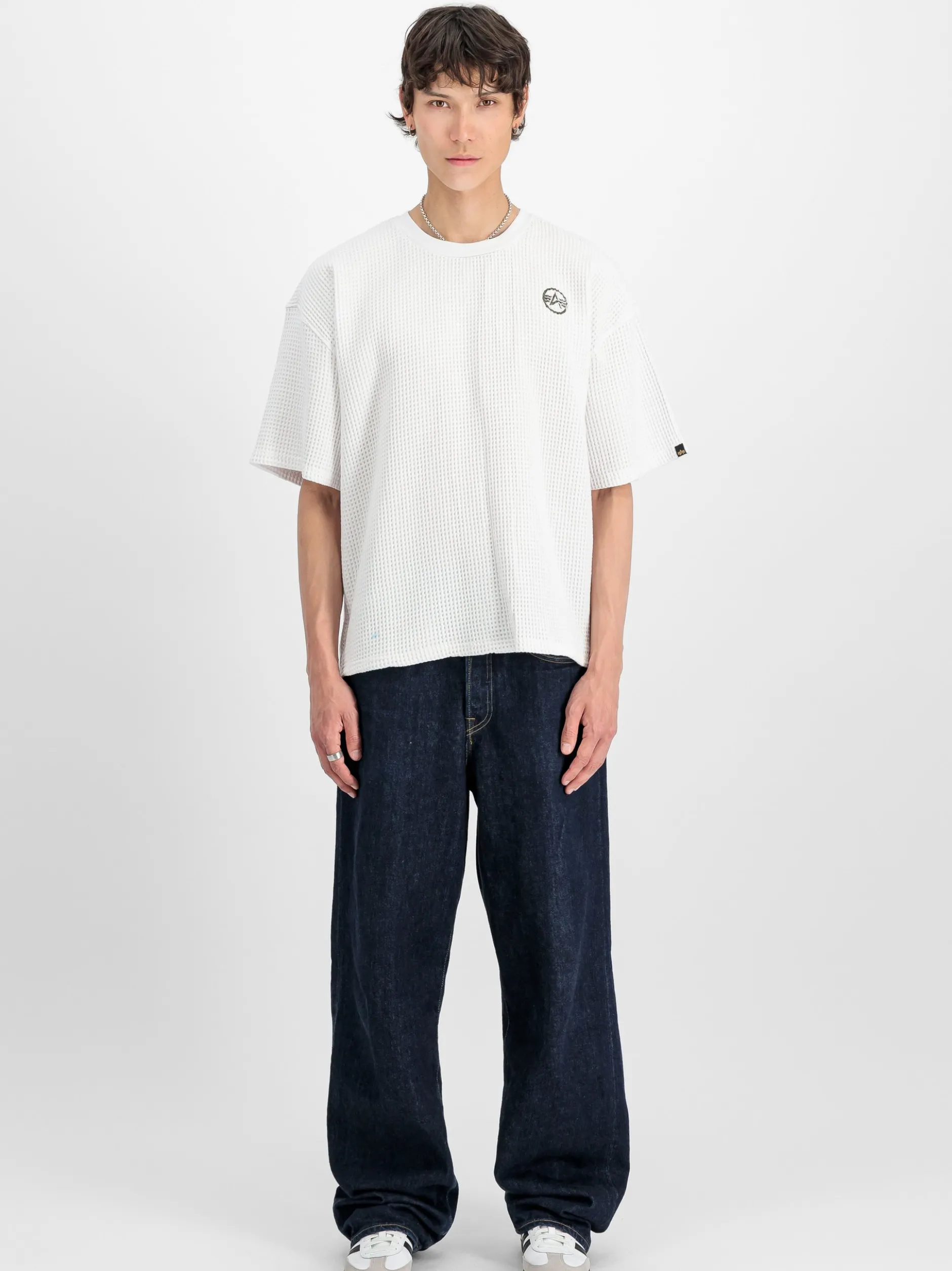 Alpha Industries Herren T-Shirt in weiß