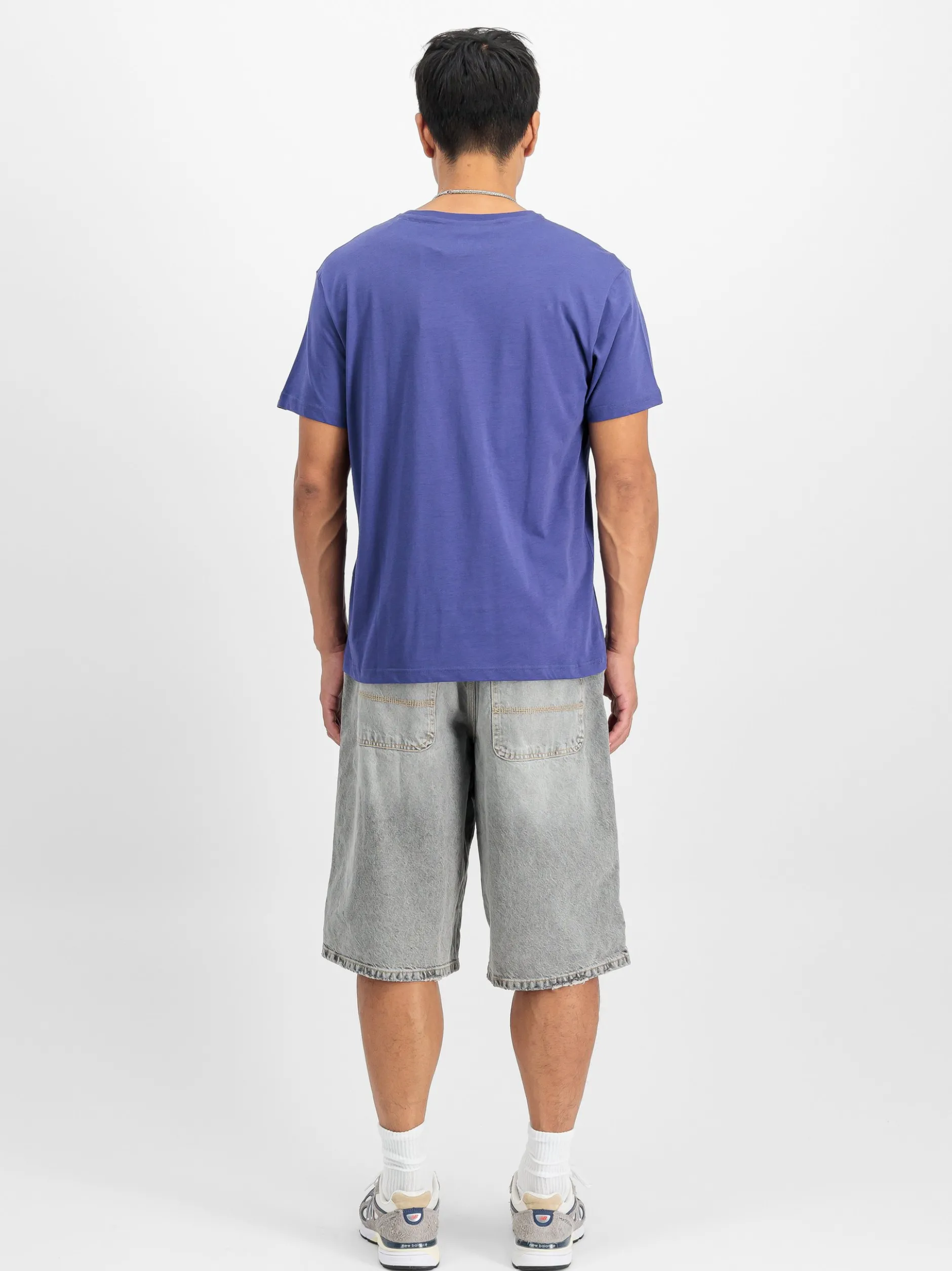 Alpha Industries Herren T-Shirt in lila