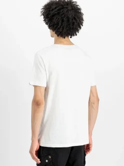 Alpha Industries Herren T-Shirt in weiß