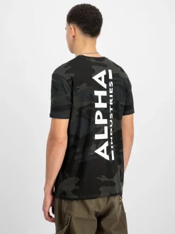 Alpha Industries Herren T-Shirt in schwarz