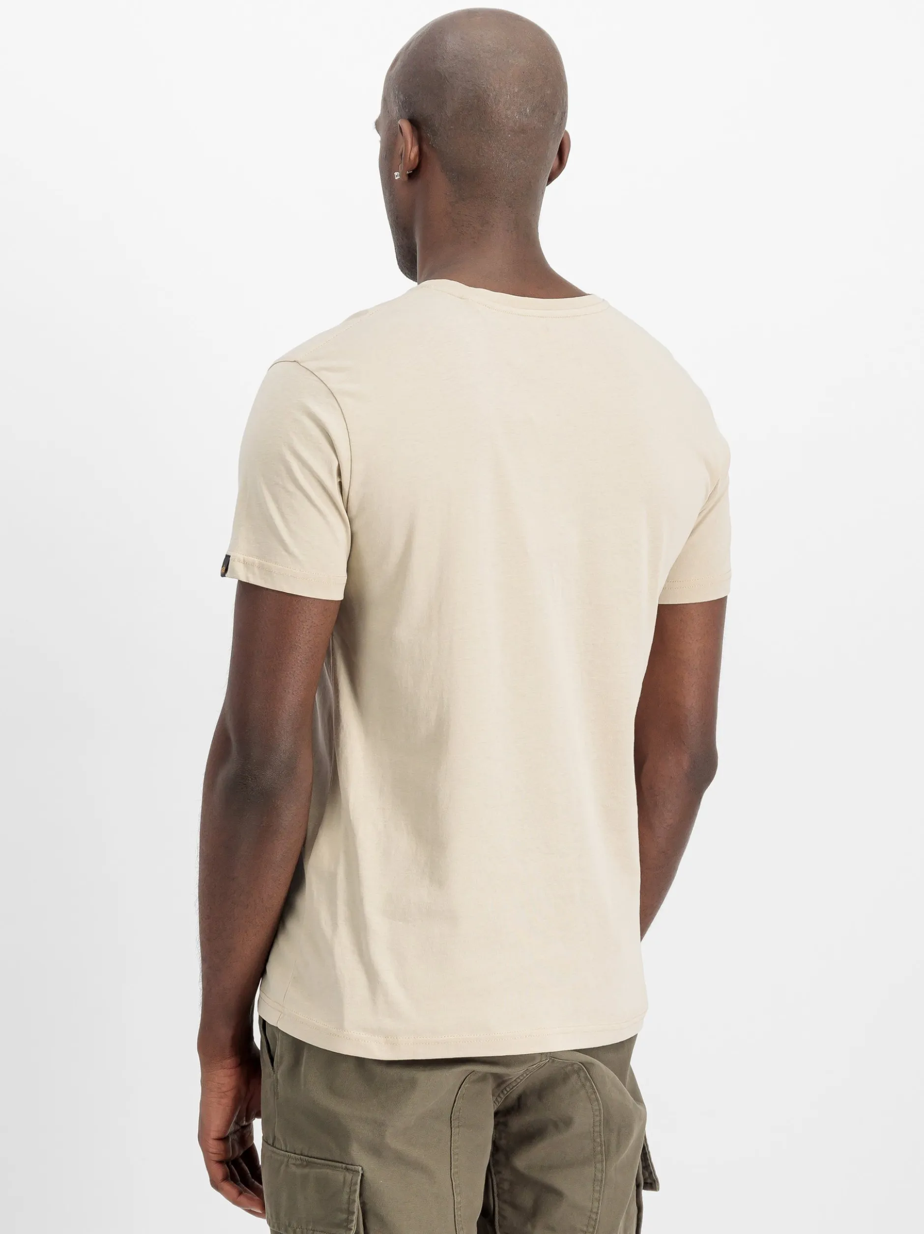 Alpha Industries Herren T-Shirt in beige