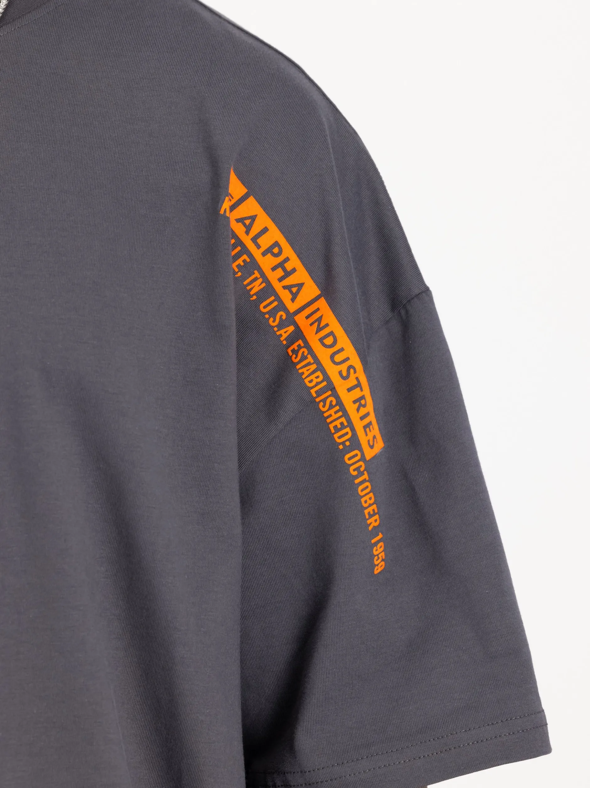 Alpha Industries Herren T-Shirt in anthrazit
