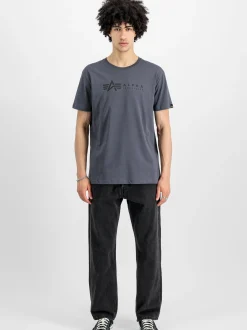 Alpha Industries Herren T-Shirt in grau
