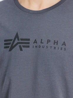 Alpha Industries Herren T-Shirt in grau