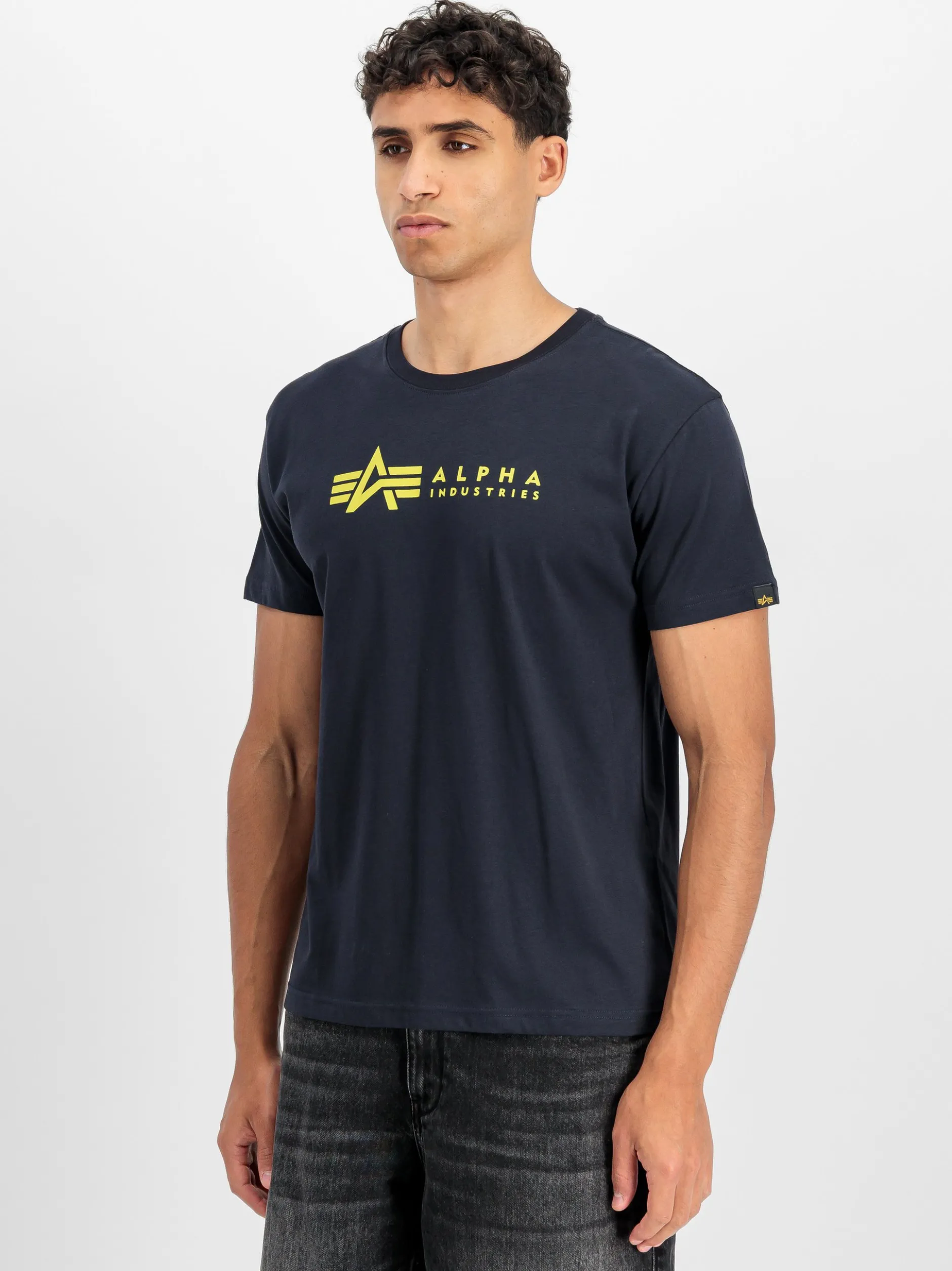Alpha Industries Herren T-Shirt in blau