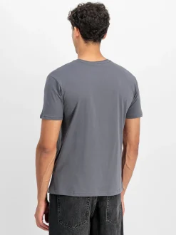 Alpha Industries Herren T-Shirt in grau