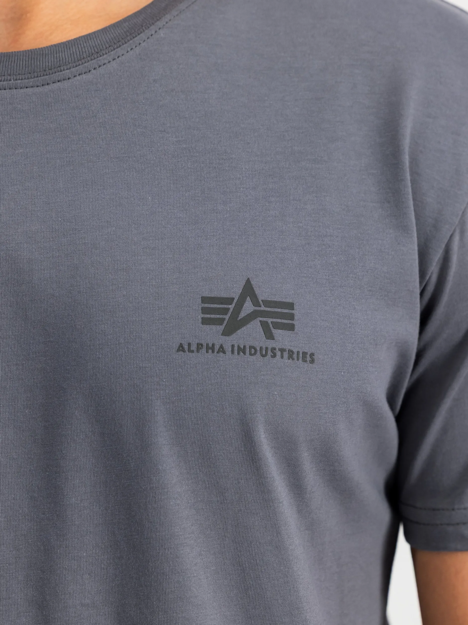 Alpha Industries Herren T-Shirt in grau