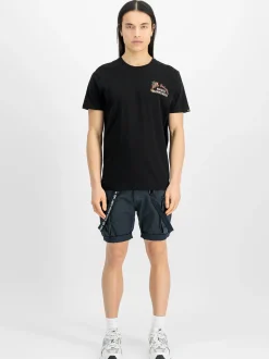 Alpha Industries Herren T-Shirt in schwarz