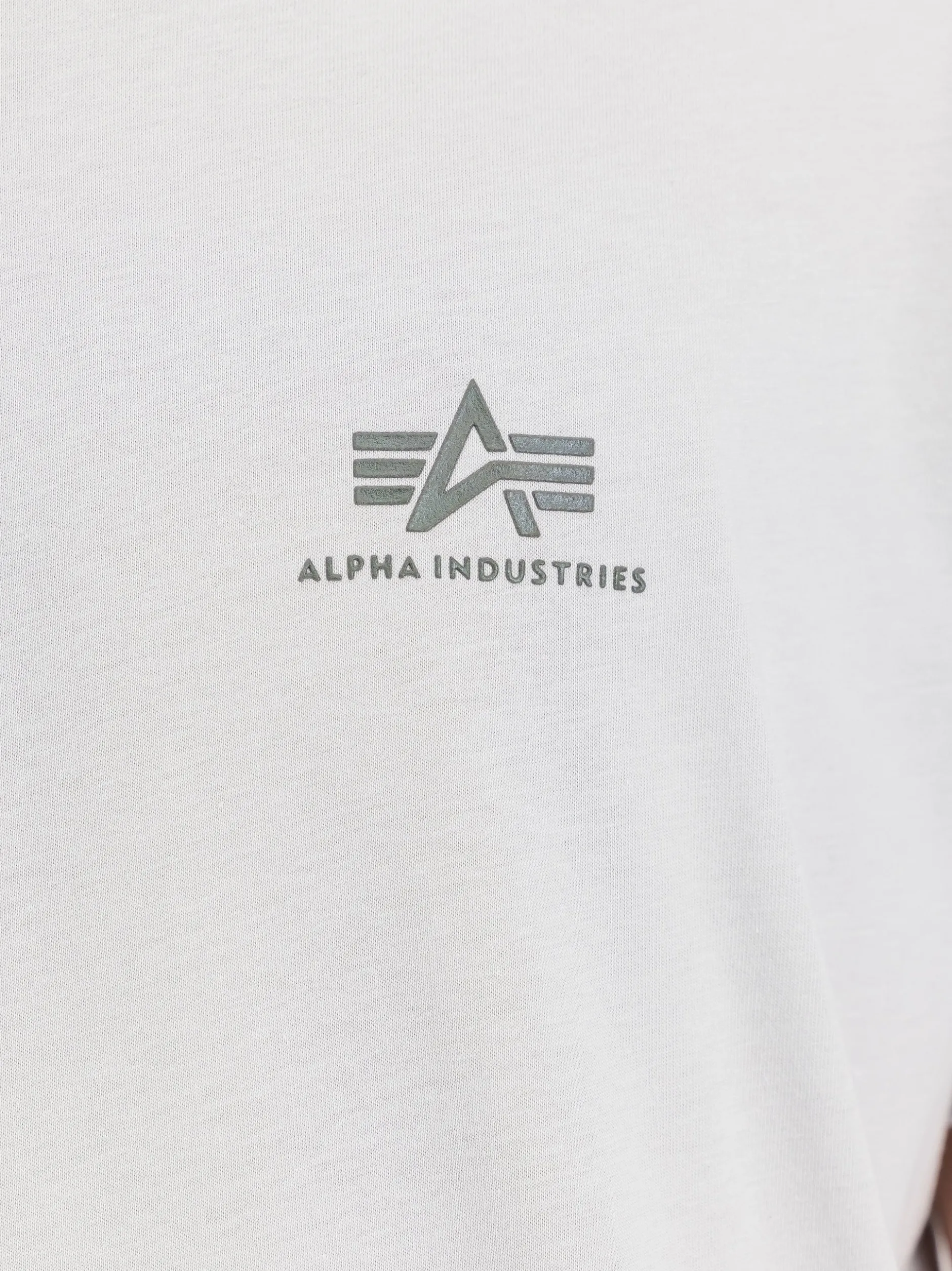 Alpha Industries Herren T-Shirt in hellgrau