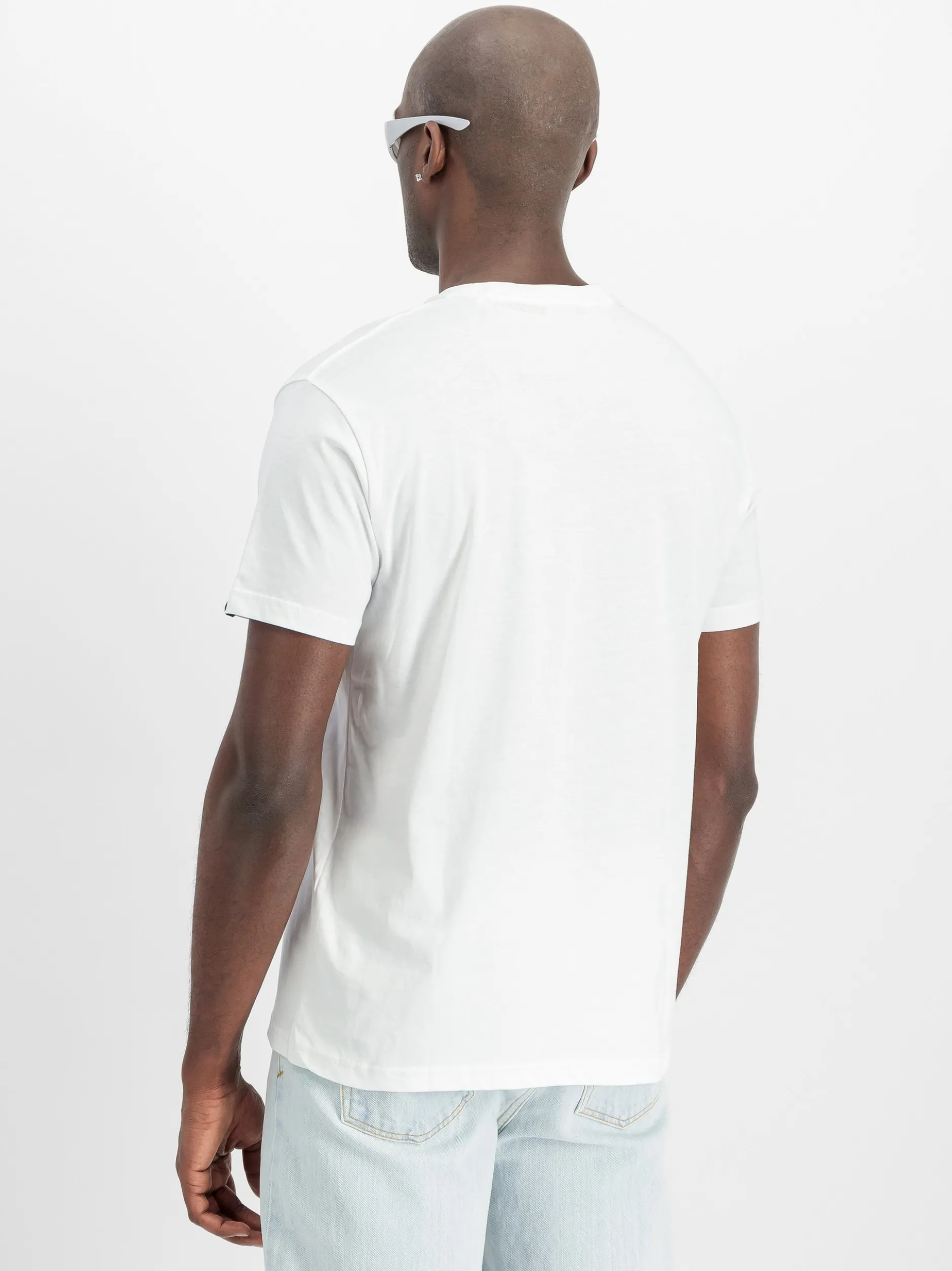 Alpha Industries Herren T-Shirt in weiß
