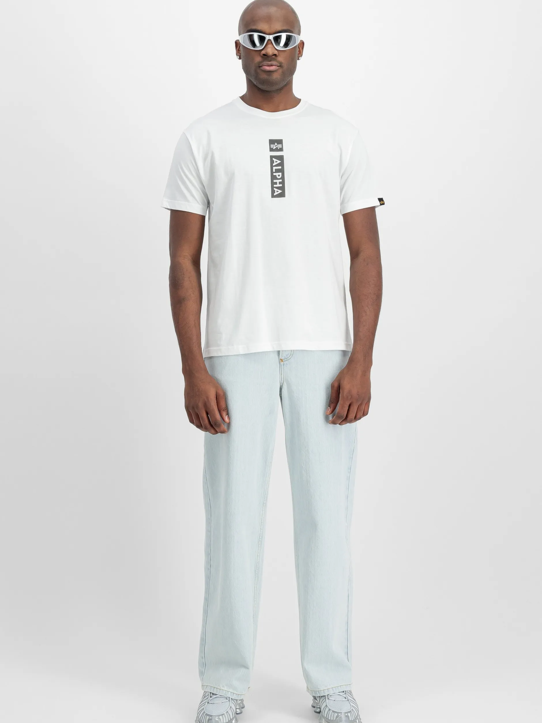 Alpha Industries Herren T-Shirt in weiß