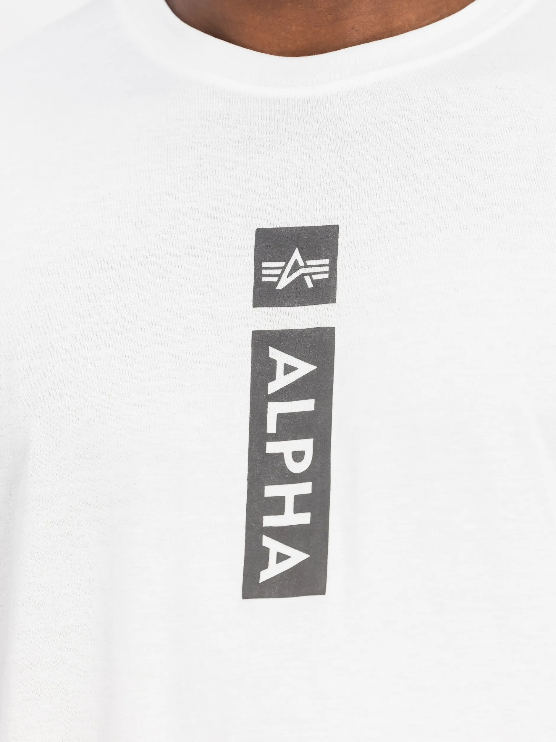 Alpha Industries Herren T-Shirt in weiß