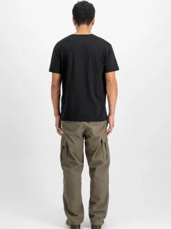 Alpha Industries Herren T-Shirt in schwarz