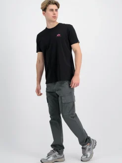 Alpha Industries Herren T-Shirt in schwarz