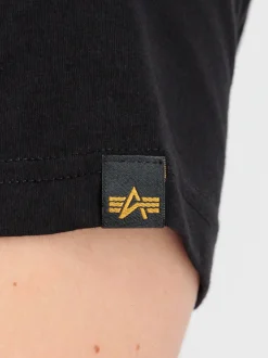Alpha Industries Herren T-Shirt in schwarz