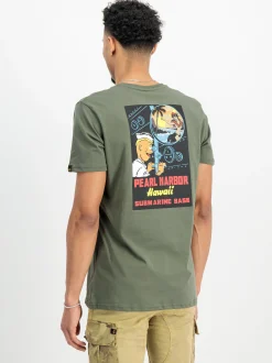 Alpha Industries Herren T-Shirt in oliv